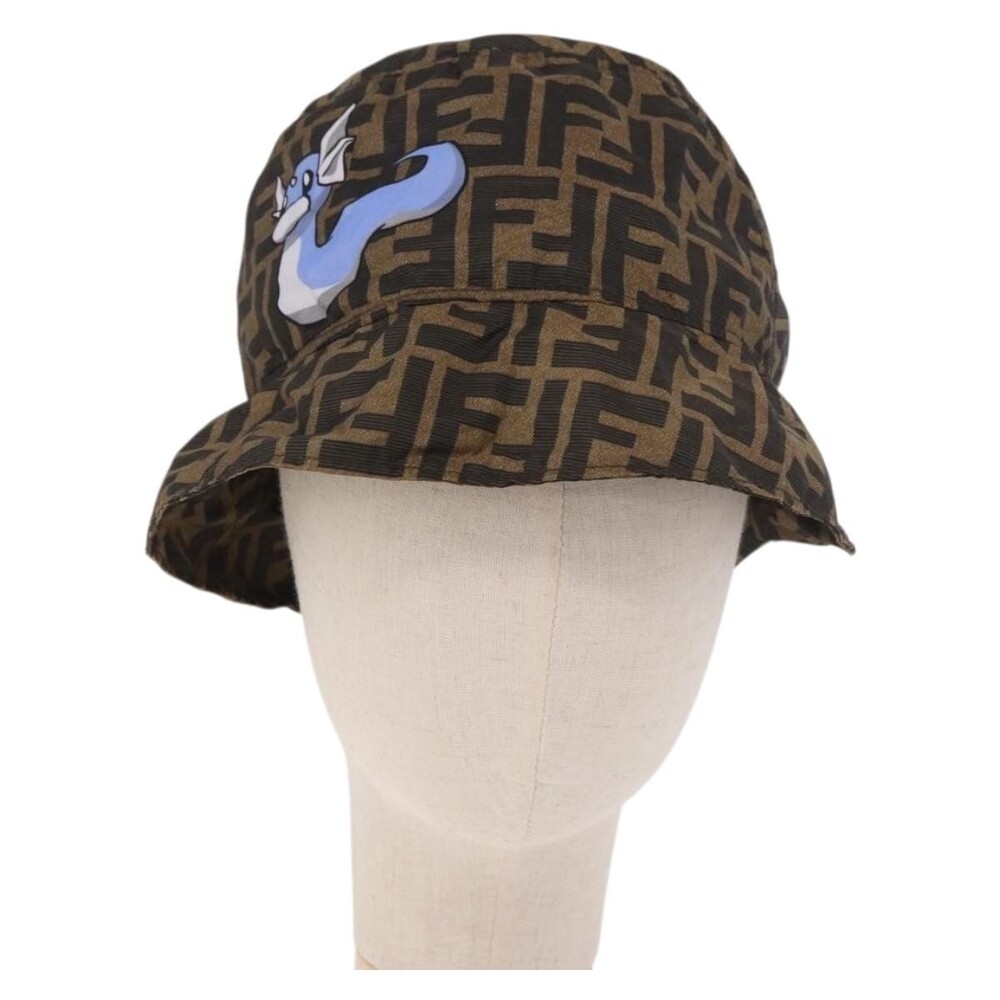 Fendi Frgmt x Pokemon Zucca Bucket Hat Mini-dragon Brown